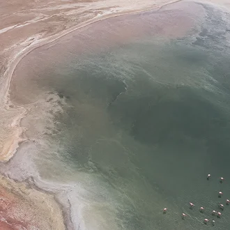 Luftfoto af Ngorongoro-krateret Luftfoto af Ngorongoro-krateret