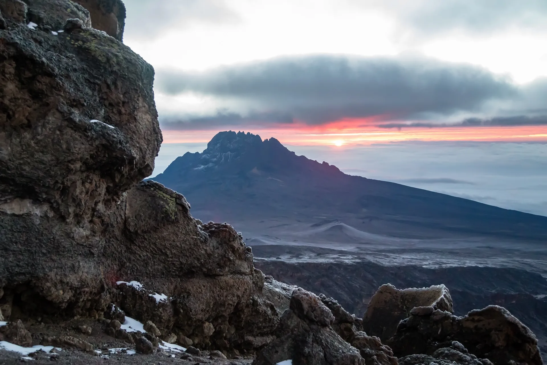 Du kan forvente markante Kilimanjaro-udsigter på alle vandreruter